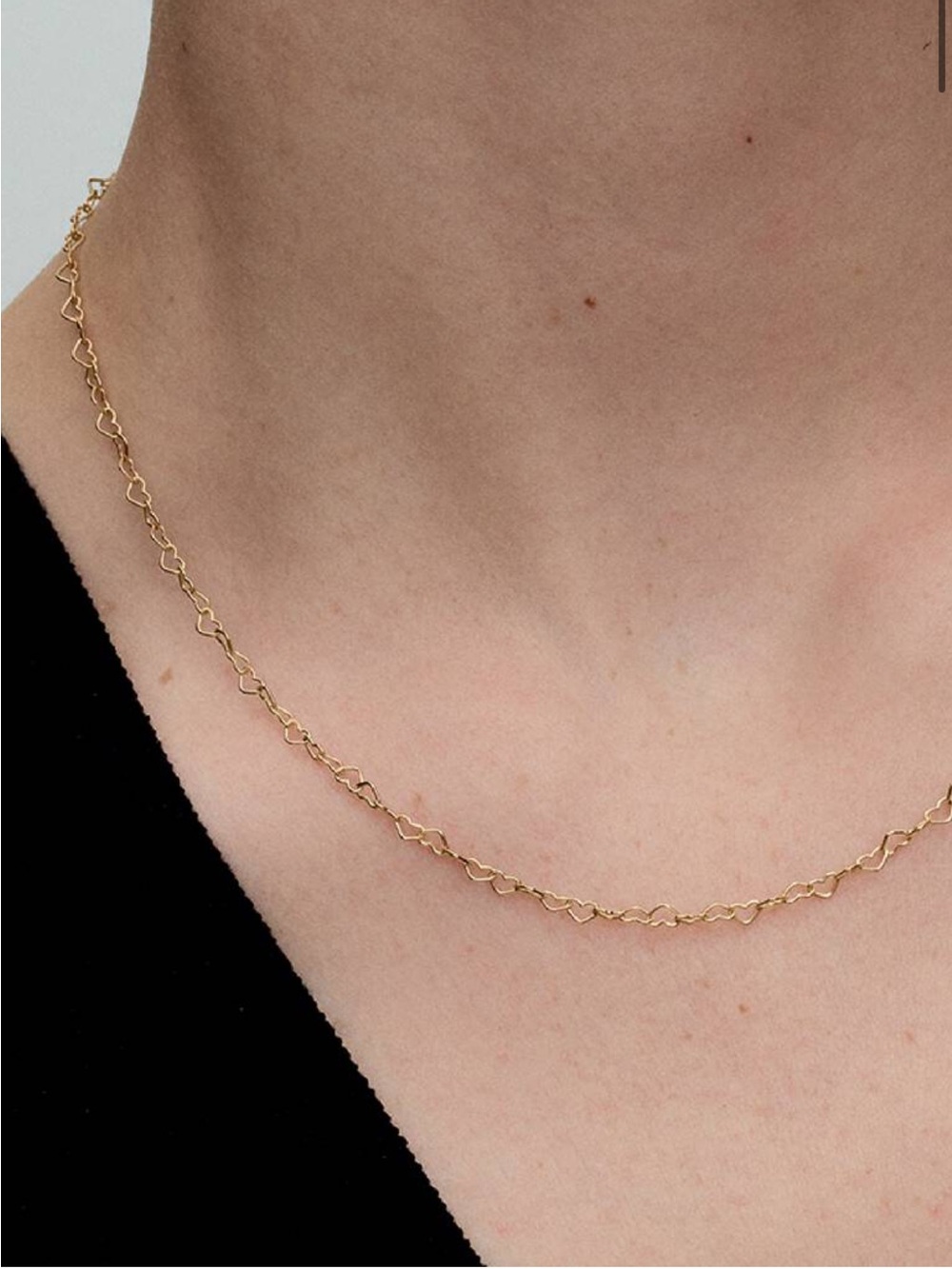Pandora Linked Hearts Collier Necklace